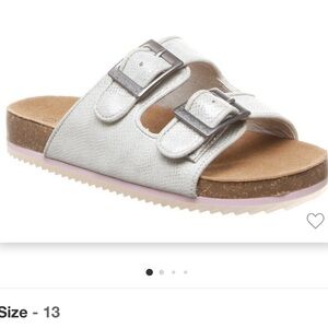 Girls bearpaw Birkenstock style shoe